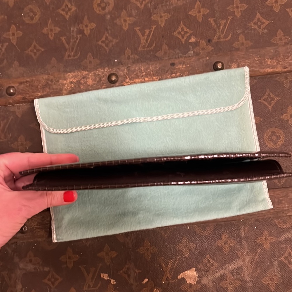 - SOLD - TIFFANY & CO Lizard Travel Wallet - Picture 10 of 16